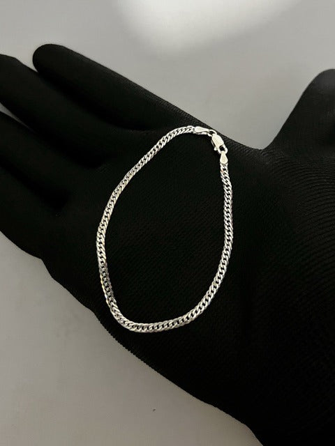 Pulseira Elo Duplo 3mm Grumet